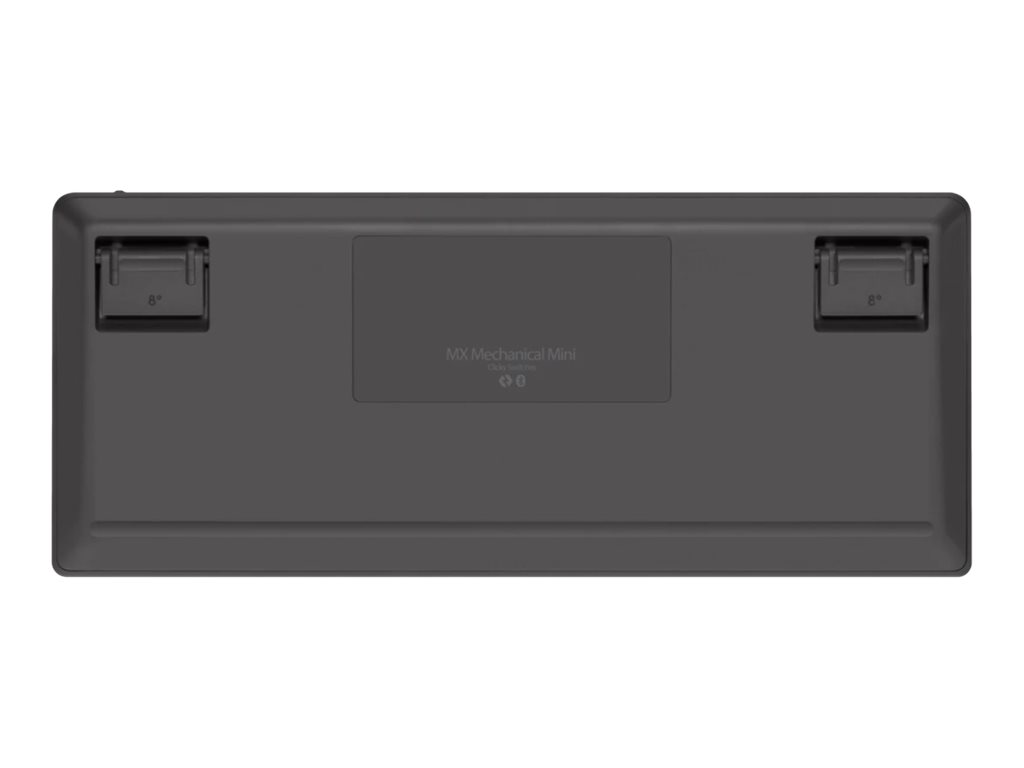 Logitech Master Series MX Mechanical Mini - Tastatur - hinterleuchtet - kabellos - Bluetooth LE - QWERTY - Nordisch (Dnisch/Finnisch/Norwegisch/Schwedisch)
