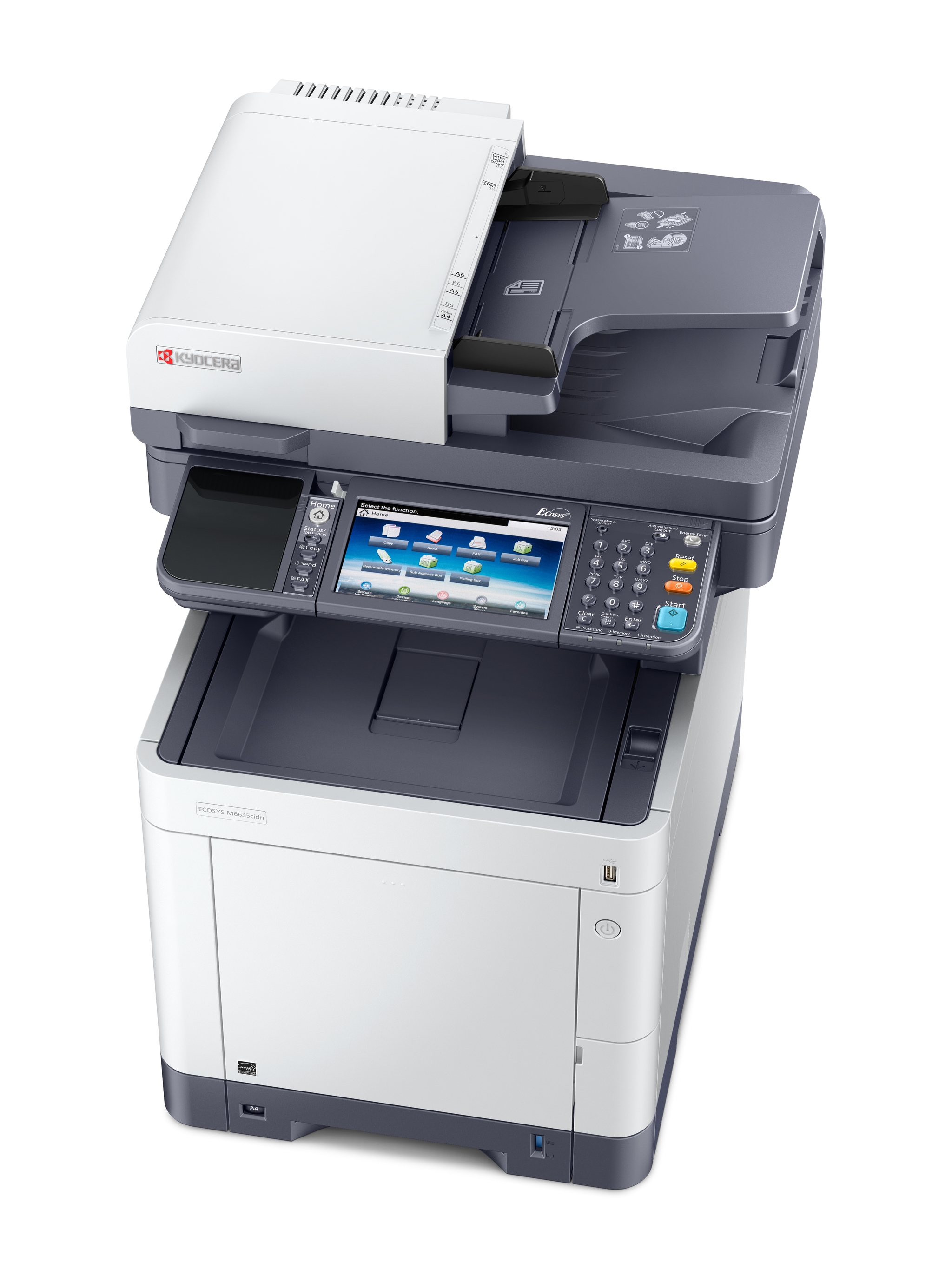 Kyocera ECOSYS M6635cidn - Multifunktionsdrucker - Farbe - Laser - Legal (216 x 356 mm)/