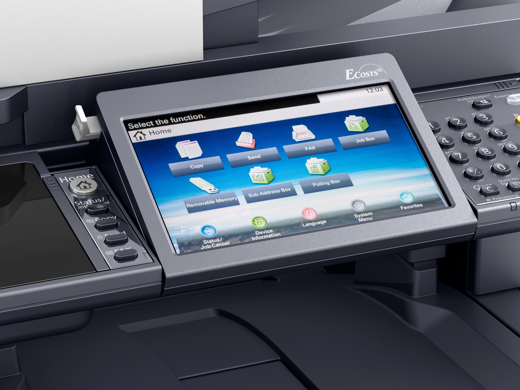 Kyocera ECOSYS M6635cidn - Multifunktionsdrucker - Farbe - Laser - Legal (216 x 356 mm)/