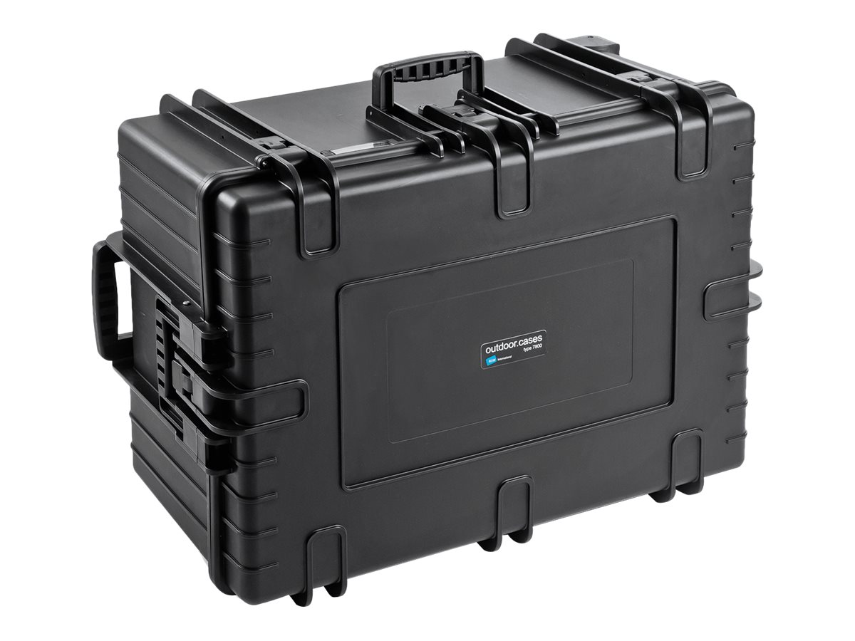 B&W 7800 valigetta porta attrezzi Custodia trolley Nero