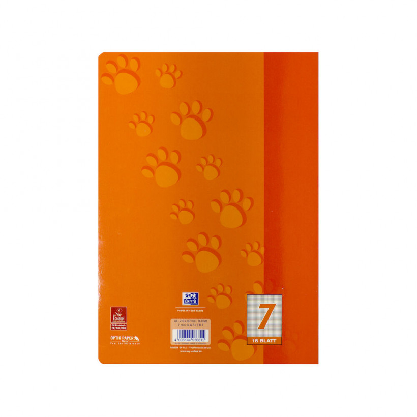 Oxford 100050403 cuaderno y block A4 Naranja