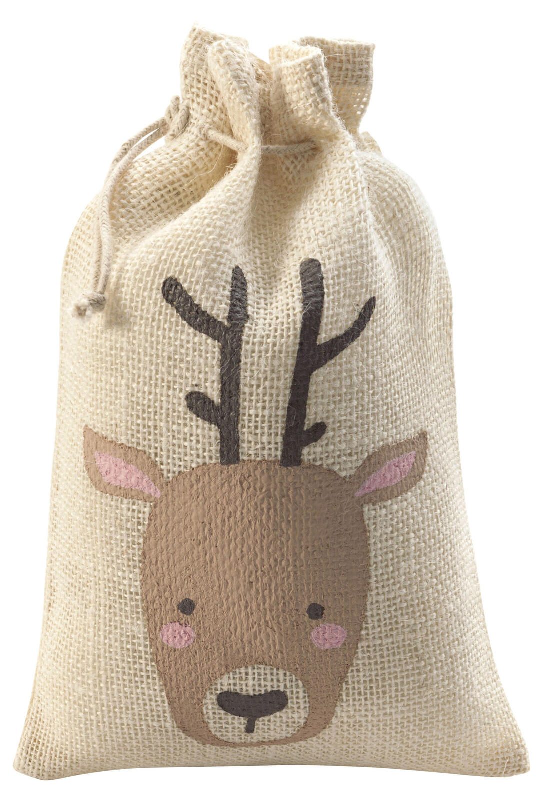 Folia Jutesack Rentier 17 x 25 cm