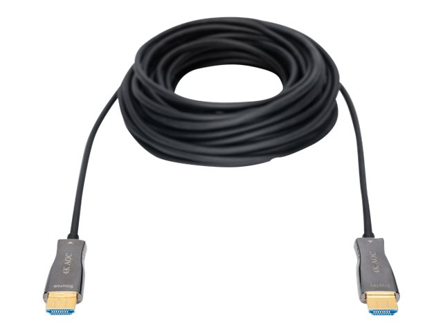 Digitus Cable de fibra �ptica h�brido HDMI� AOC, UHD 4K, 10 m