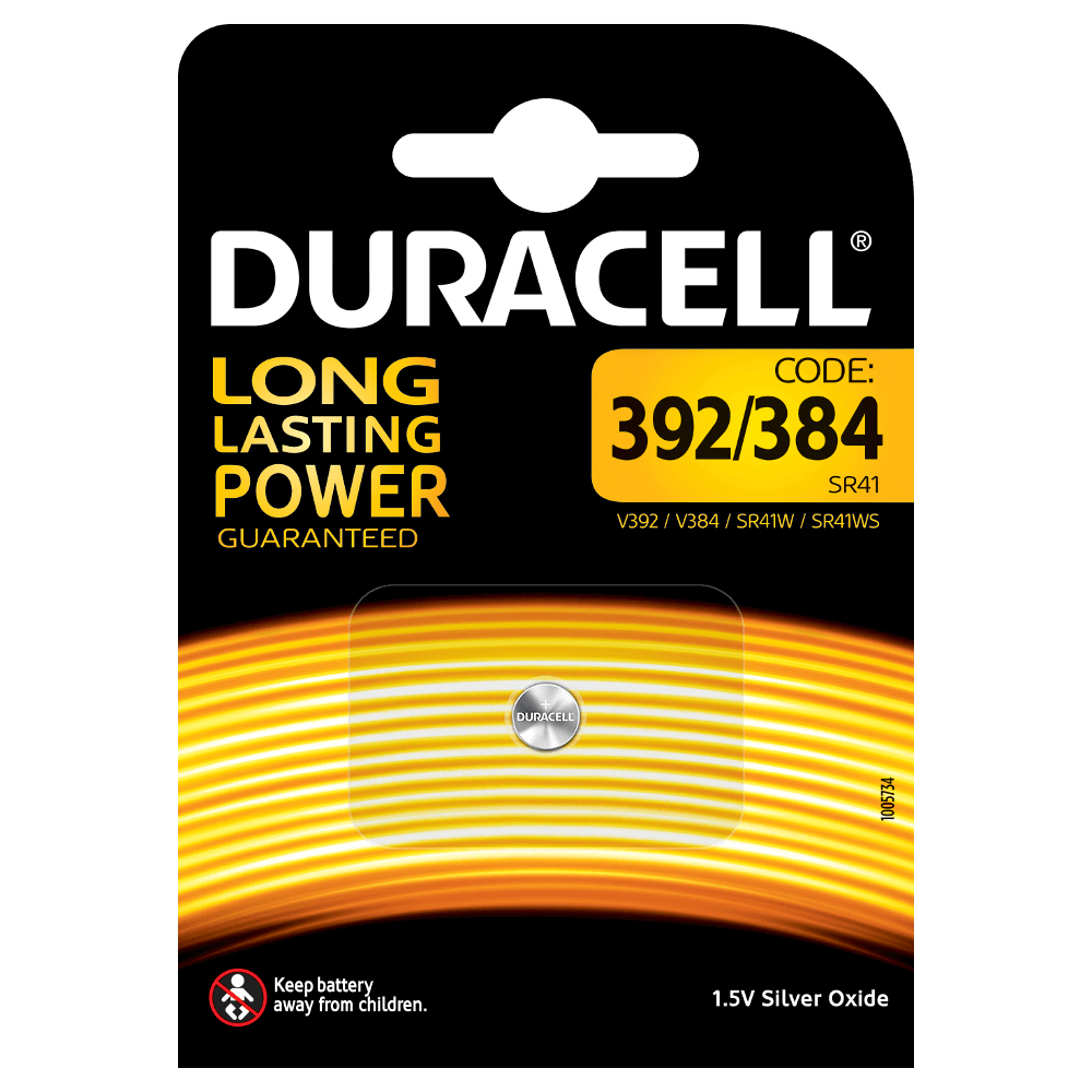 Duracell 392/384 Watch Battery - Batterie