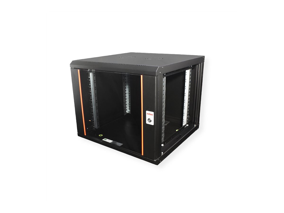 ROLINE 26.21.0173 rack 9U Da parete Nero