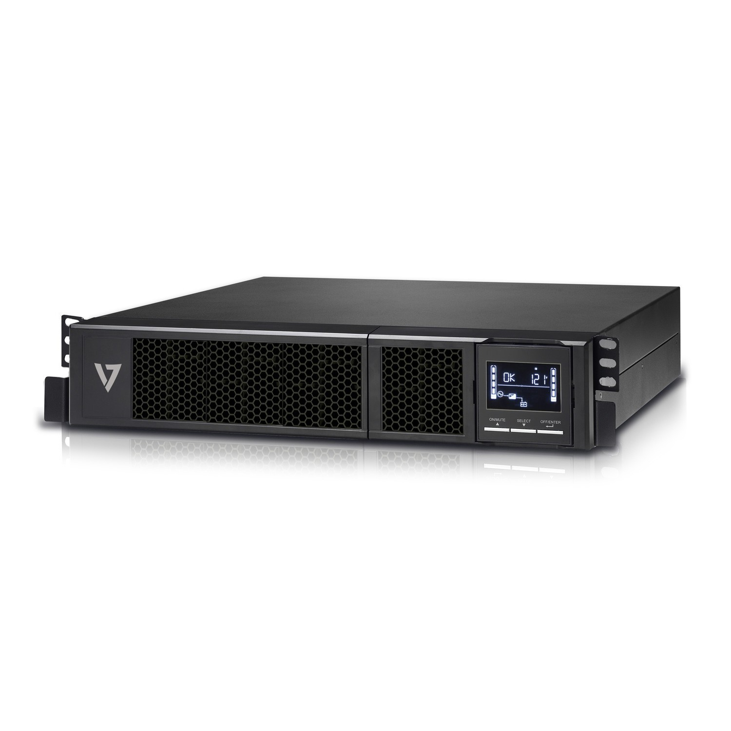V7 Protector de sobrevoltaje 1500VA - Para instalacin en bastidor - 2 unidades