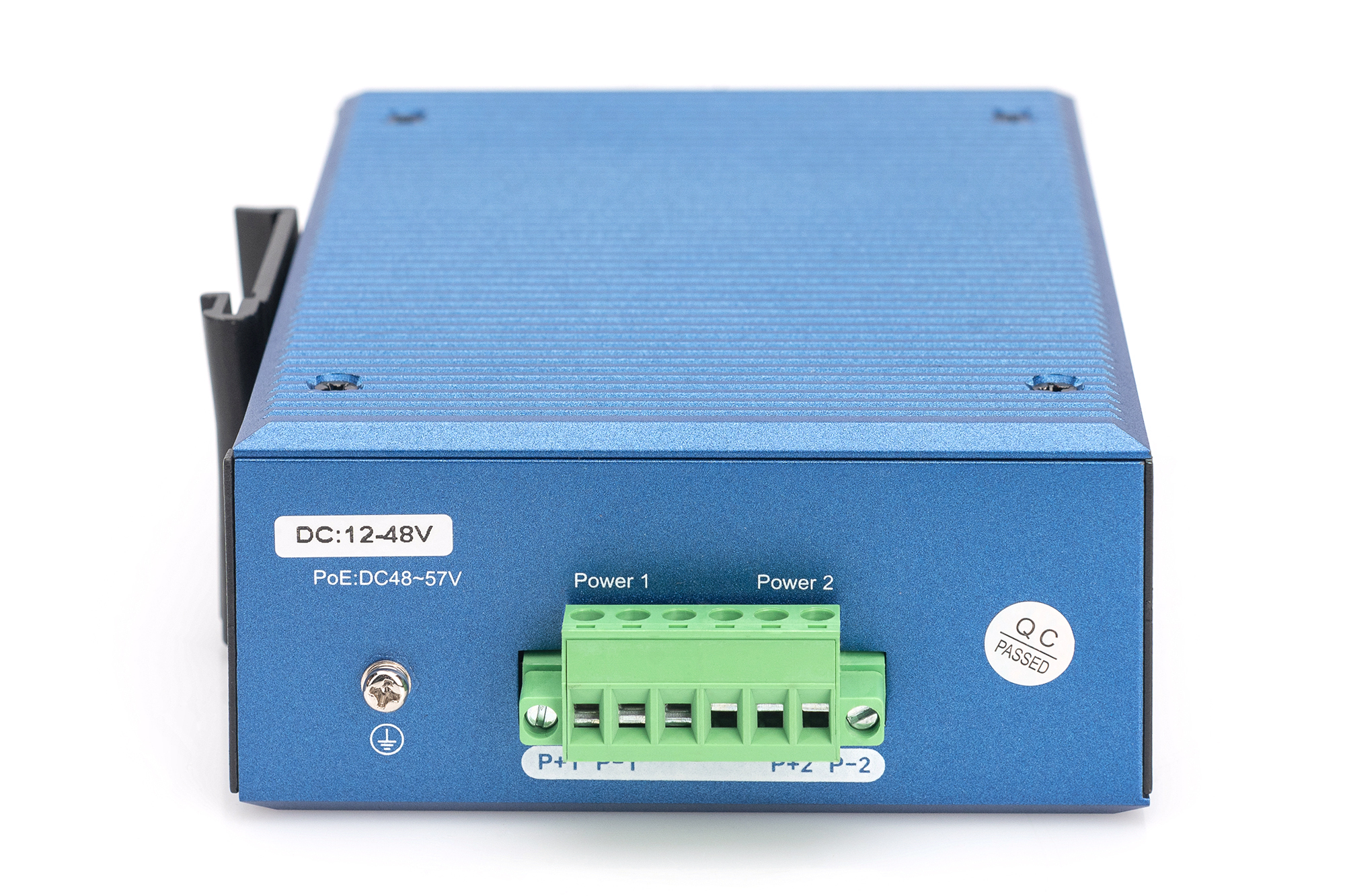 DIGITUS Industrial 4+2-Port L2 managed Gigabit Ethernet PoE Switch