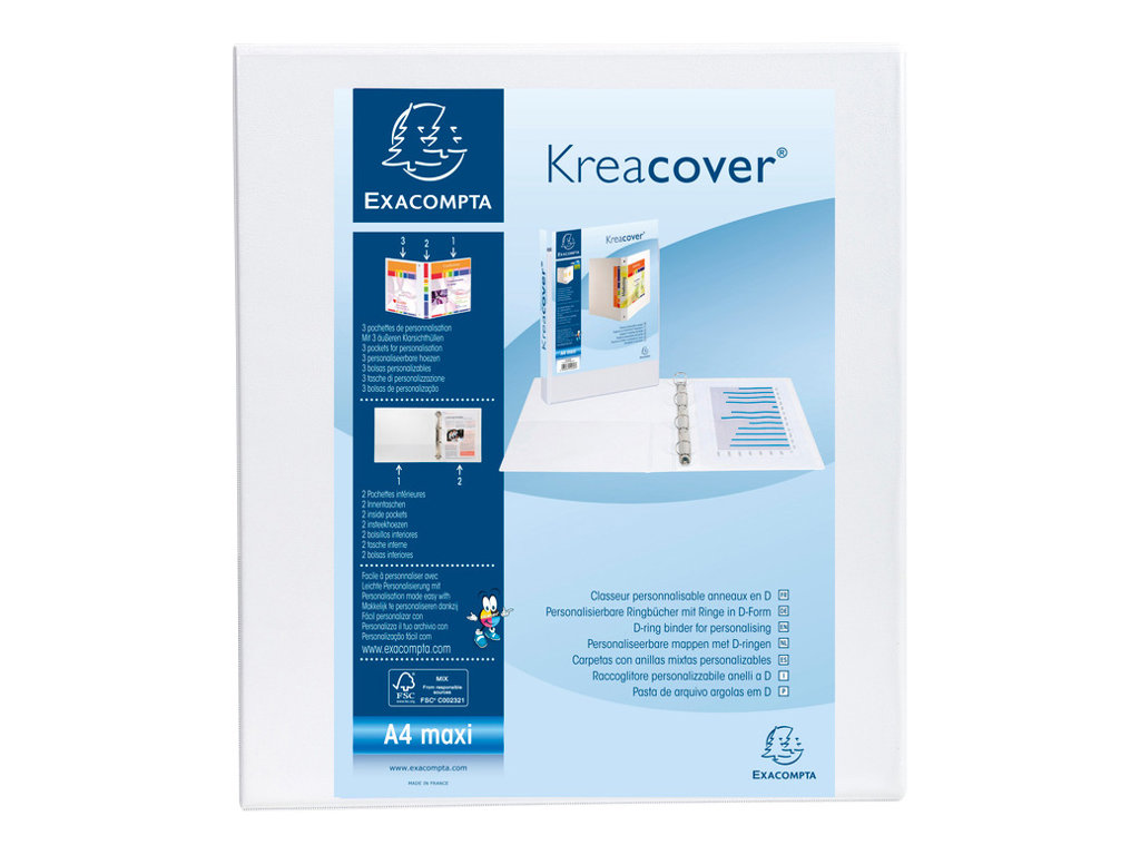 Exacompta Kreacover - Pr�sentations-Ringordner