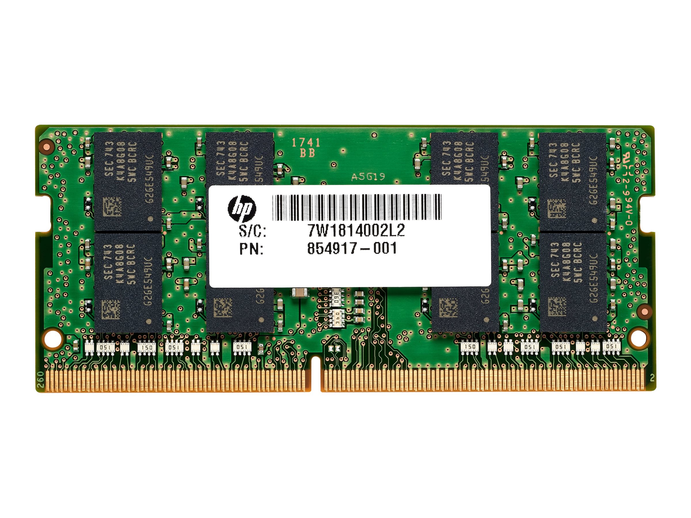 HP Memoria DDR4 a 2666 MHz de 16 GB