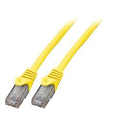 EFB Elektronik EFB K8104GE.15 - Cat.6 U/UTP Patchkabel CCA, 15 m, gelb