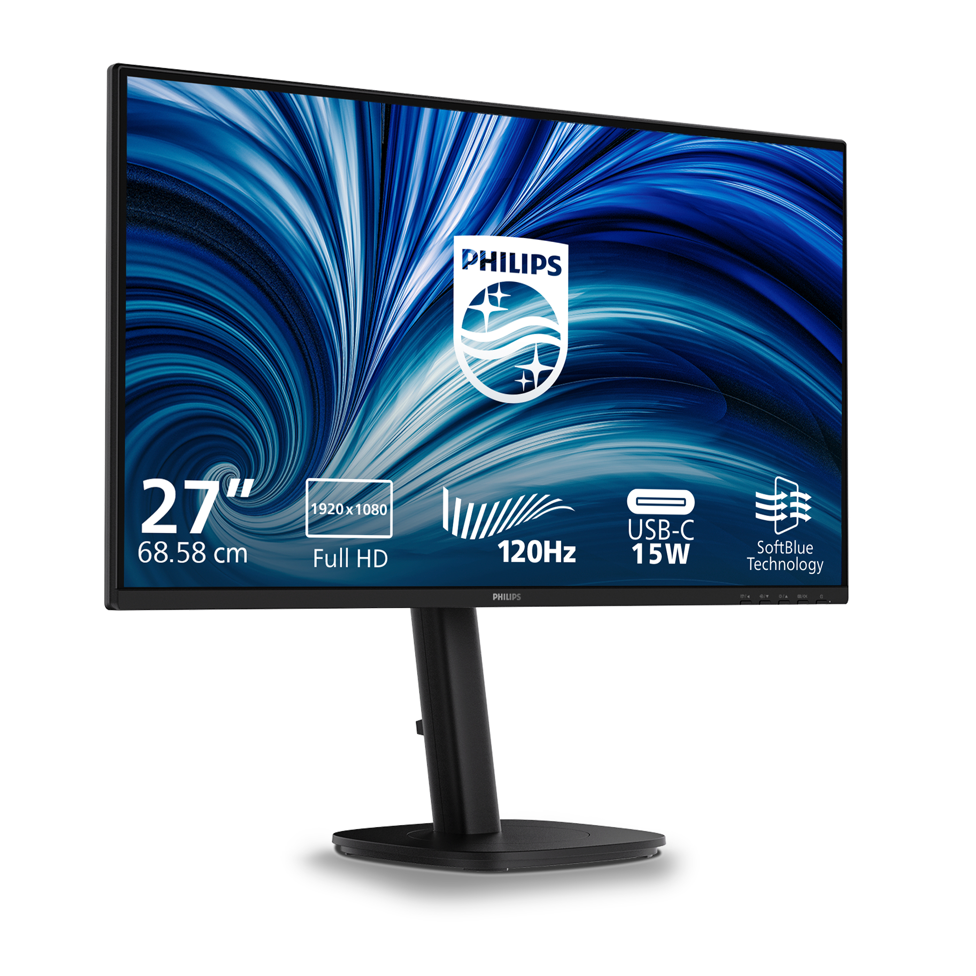 Philips 3000 series 27B2N3200J/00 �cran plat de PC 68,6 cm (27) 1920 x 1080 pixels Full HD LCD Noir