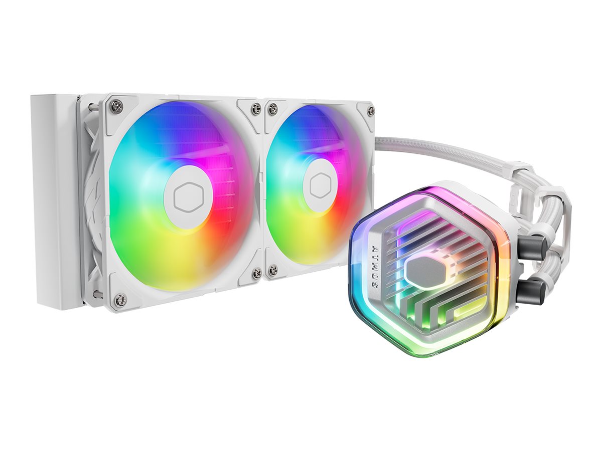 Cooler Master MasterLiquid 240 Atmos - Prozessor-Flssigkeitskhlsystem - Khlergre: 240 mm - (fr: LGA1156, LGA1155, LGA1150, LGA1151, AM4, LGA1200, LGA1700, AM5)