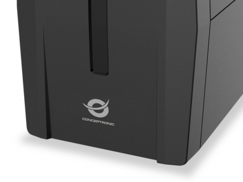 Conceptronic ZEUS 850VA 480W UPS, IEC socket