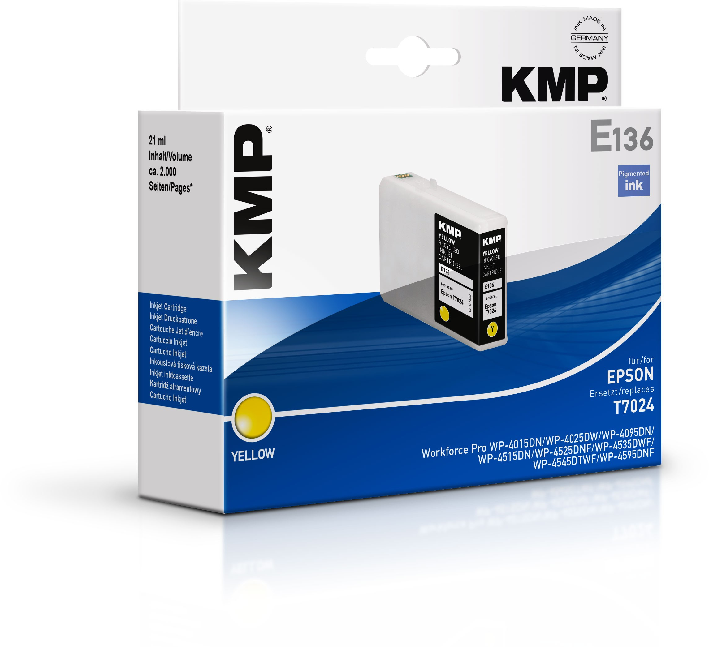 KMP 1647,4009 - Kompatibel - Magenta - Epson - Einzelpackung - Epson Expression Home XP-5100 Series Epson Expression Home XP-5105 Epson Expression Home XP-5115... - 1 Stck(e)