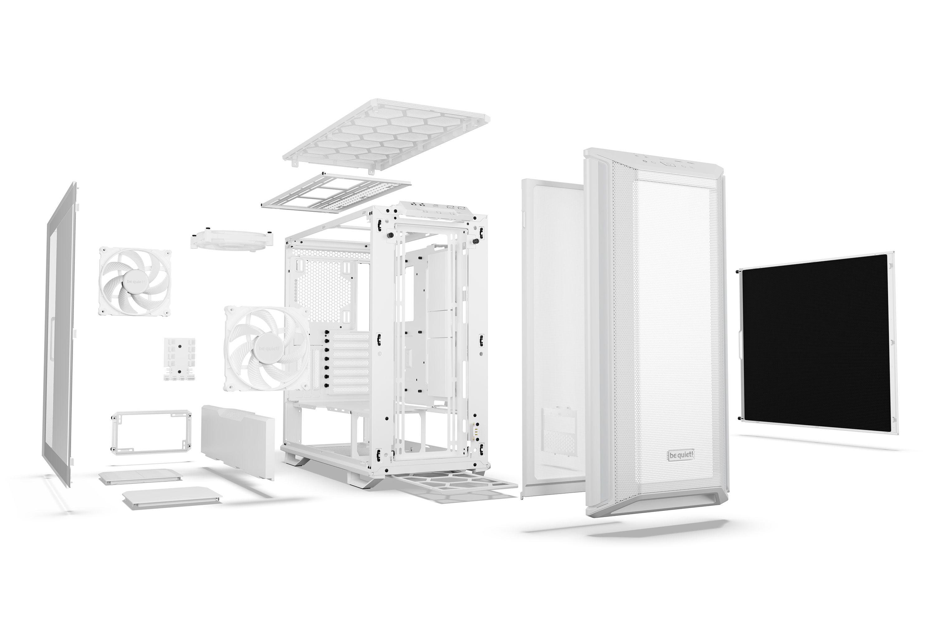 Be Quiet! Geh Dark Base 701 White