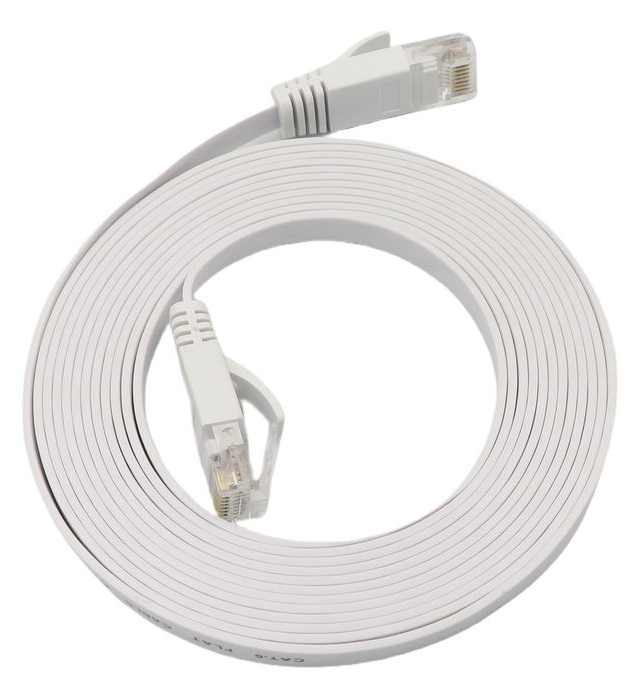 Microconnect V-UTP6A10W-FLAT-LSZH cable de red Blanco 10 m Cat6a U/UTP (UTP) Plano