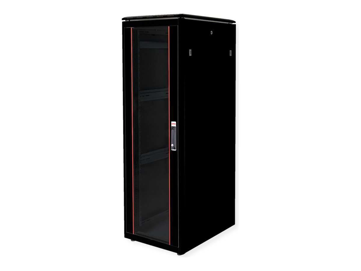 ROLINE Pro - Schrank Netzwerkschrank - mit Glast�r, 600 x 800 mm (B x T)