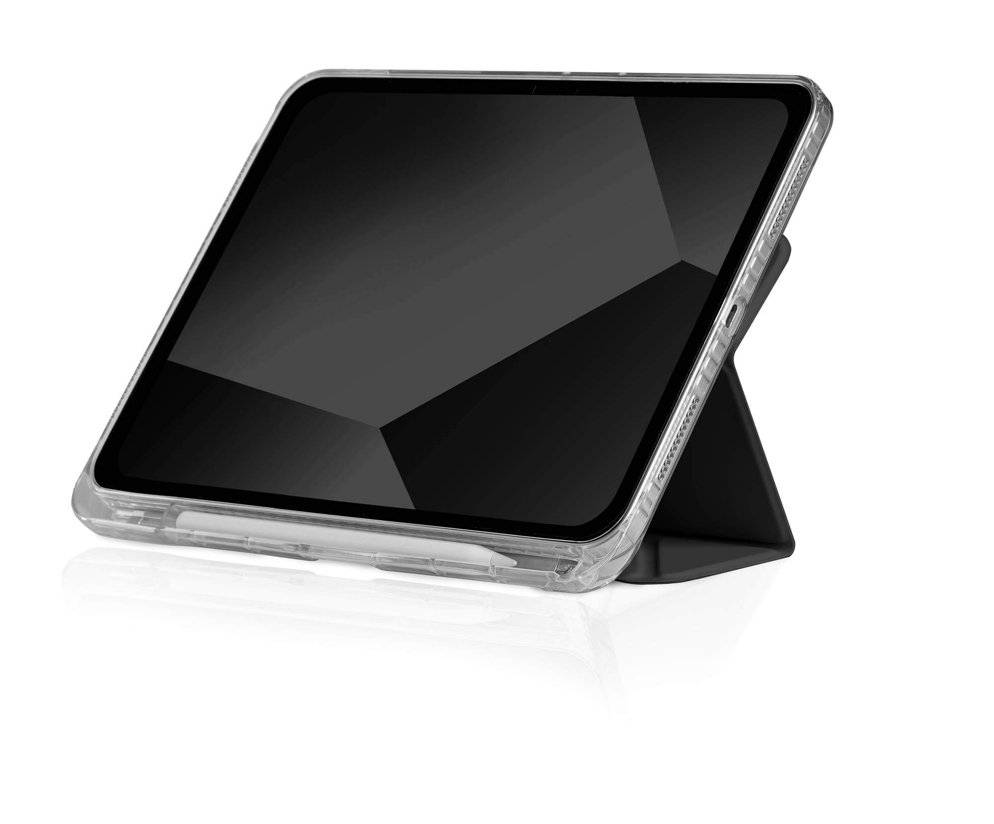 STM Opp Case| Apple iPad 10.9 2022| schwarz/transparent|