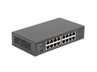 Lanberg RSGE-16 - Unmanaged - Gigabit Ethernet (10/100/1000) - Rack-Einbau - 1U