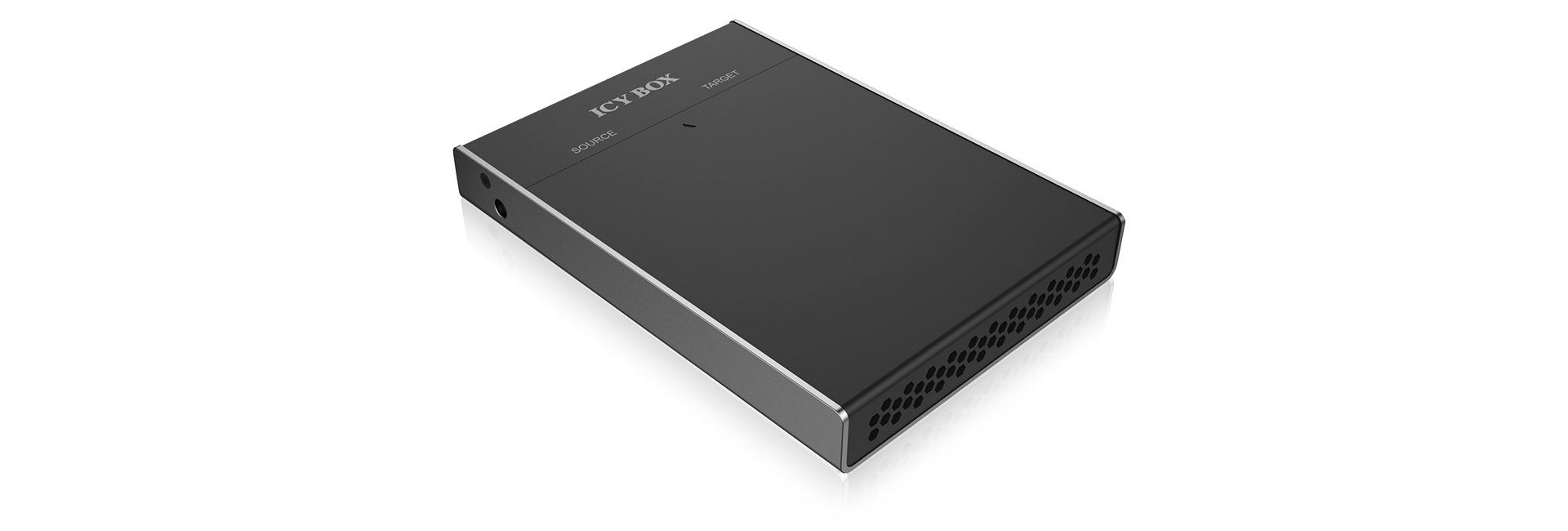 ICY BOX IB-2812CL-U3 USB 3.2 Gen 1 (3.1 Gen 1) Type micro-B Noir