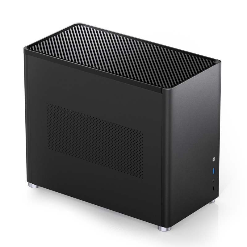 Jonsbo D30 Micro-ATX Gehuse Tempered Glass - schwarz - Gehuse
