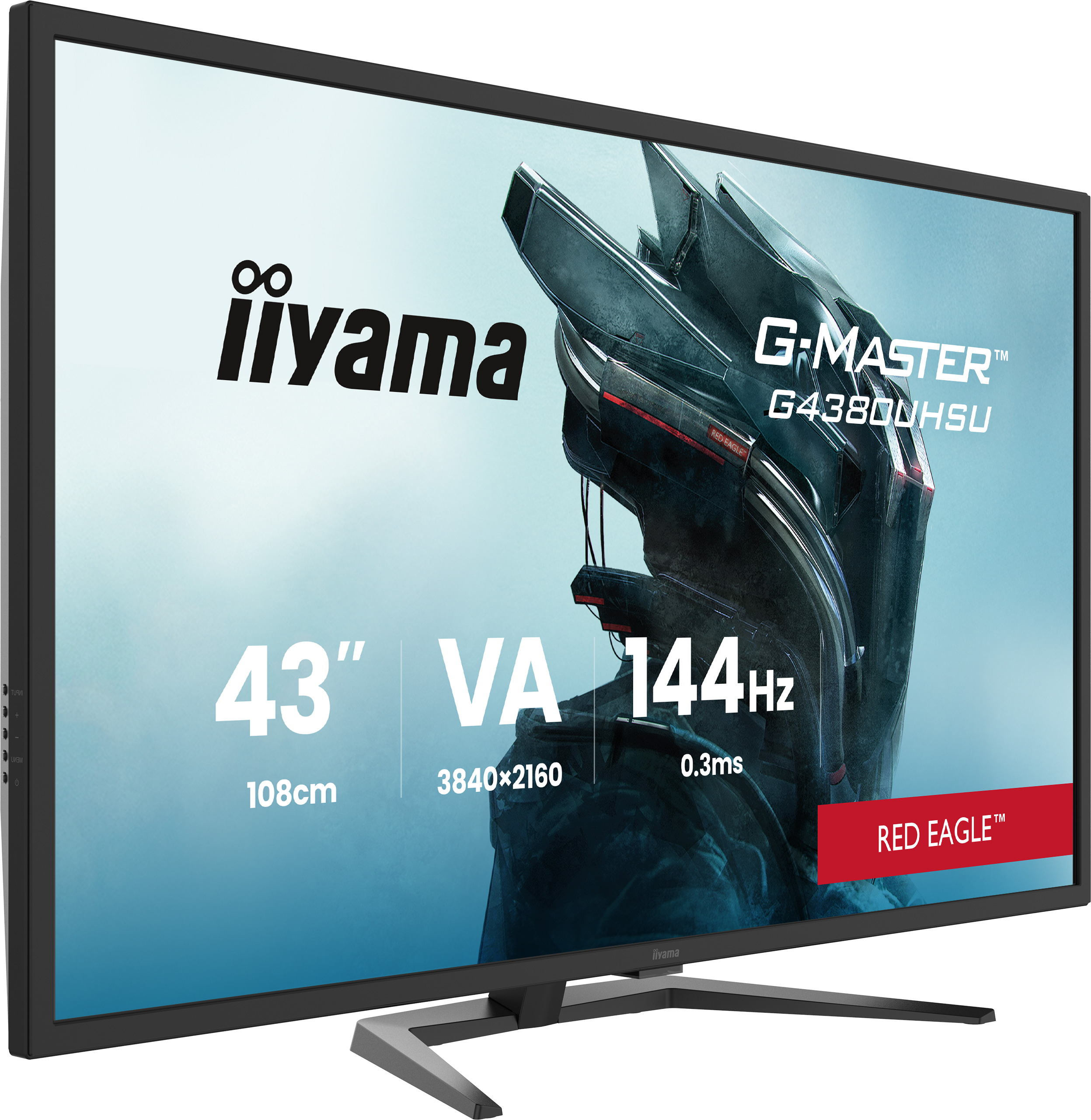iiyama G-MASTER Level up your gaming experience with the 43 G4380UHSU monitor