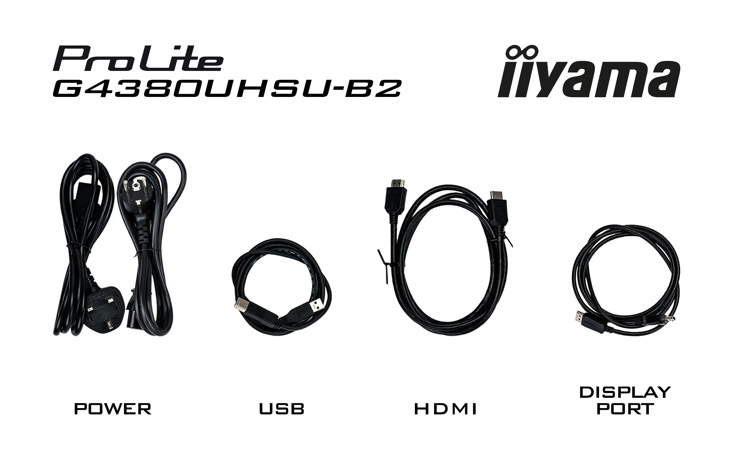 iiyama G-MASTER G4380UHSU-B2 Monitor PC 108 cm (42.5) 3840 x 2160 Pixel 4K Ultra HD LED Nero