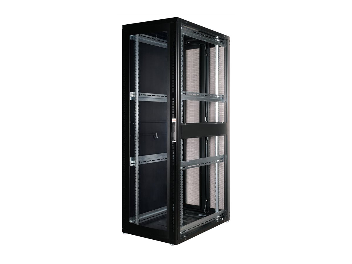 ROLINE Schrank Netzwerkschrank - RAL 9005, Jet Black - 42HE - 48.3 cm (19)