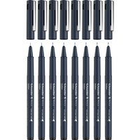 Schneider Schreibger�te Pictus stylo fin Noir 8 pi�ce(s)