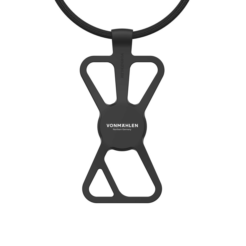 Vonmhlen Infinity Plus correa Telfono mvil Nylon, Silicona Negro