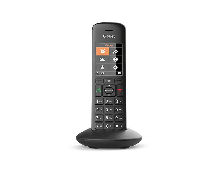 Gigaset C570HX Telefono analogico/DECT Identificatore di chiamata Nero