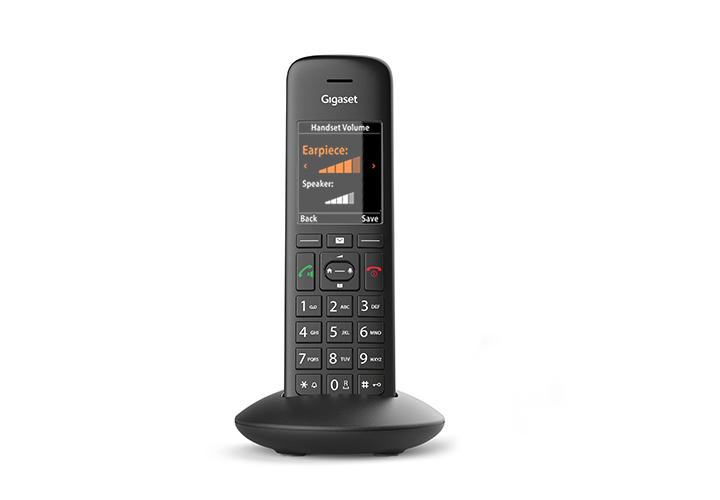 Gigaset C570HX Telefono analogico/DECT Identificatore di chiamata Nero
