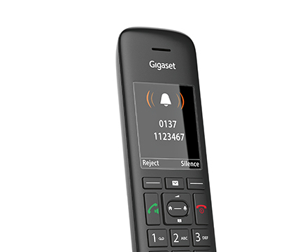 Gigaset C570HX Telefono analogico/DECT Identificatore di chiamata Nero