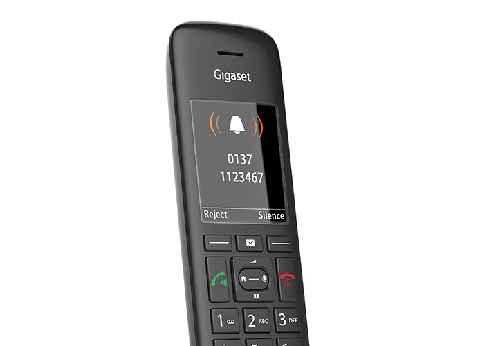 Gigaset C570HX Telefono analogico/DECT Identificatore di chiamata Nero
