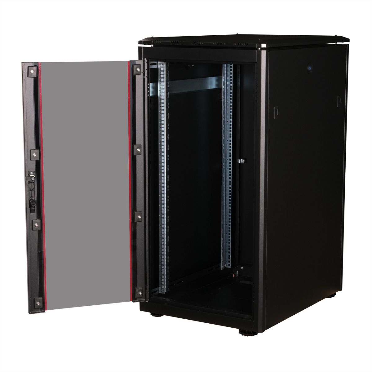 ROLINE Pro - Schrank Netzwerkschrank - mit Glast�r, 600 x 800 mm (B x T)