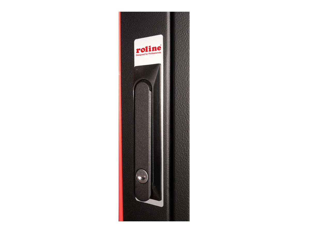 ROLINE Pro - Schrank Netzwerkschrank - mit Glast�r, 600 x 800 mm (B x T)