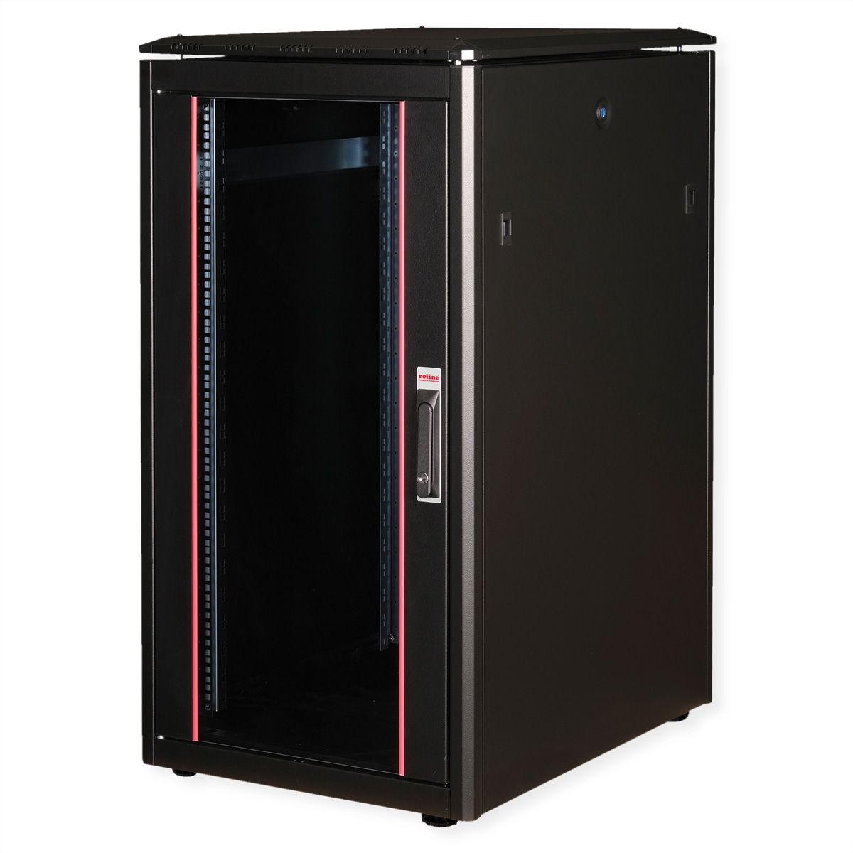 ROLINE Pro - Schrank Netzwerkschrank - mit Glast�r, 600 x 800 mm (B x T)