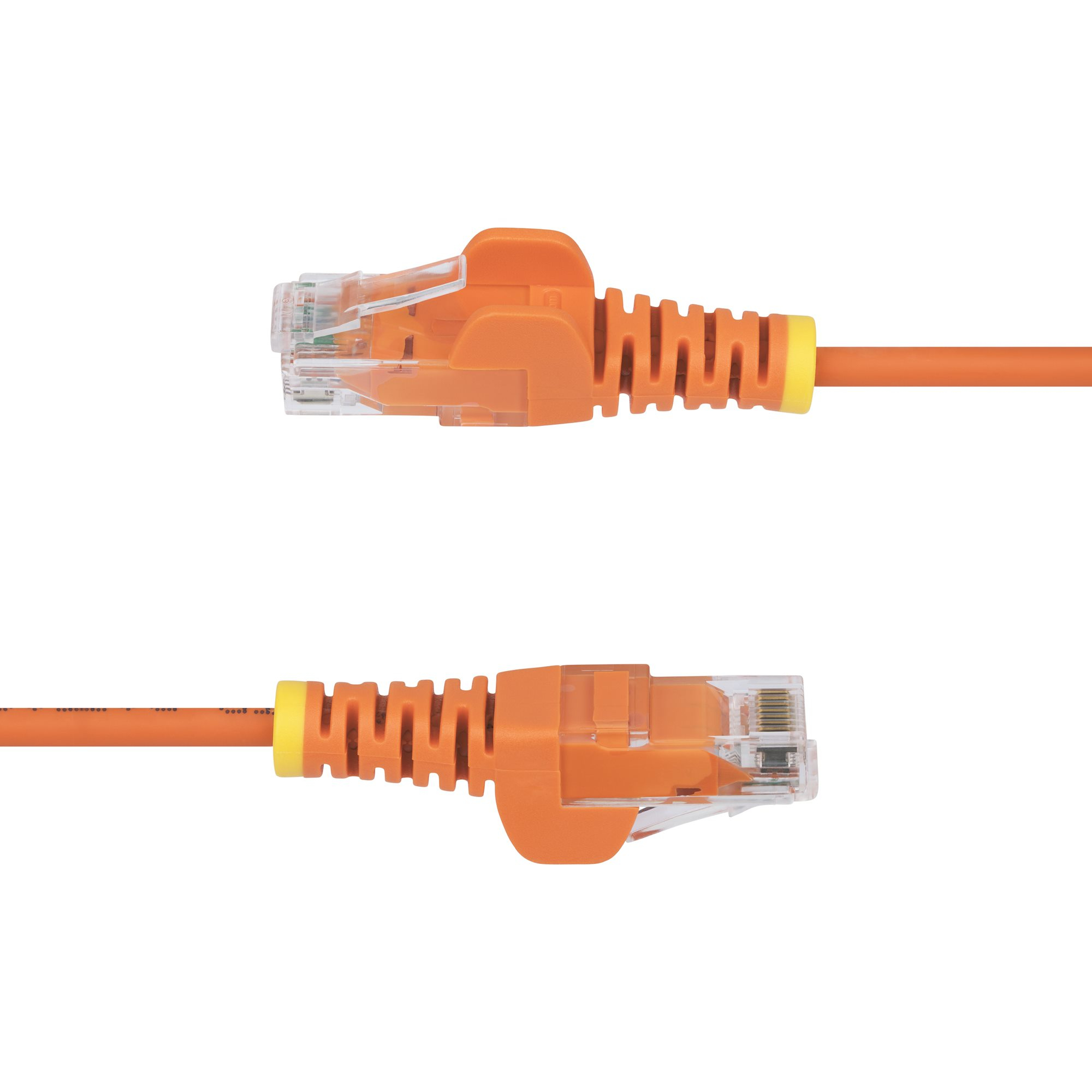 StarTech.com Orange Slim Cat6 Ethernet Cable - Kabel - Netzwerk