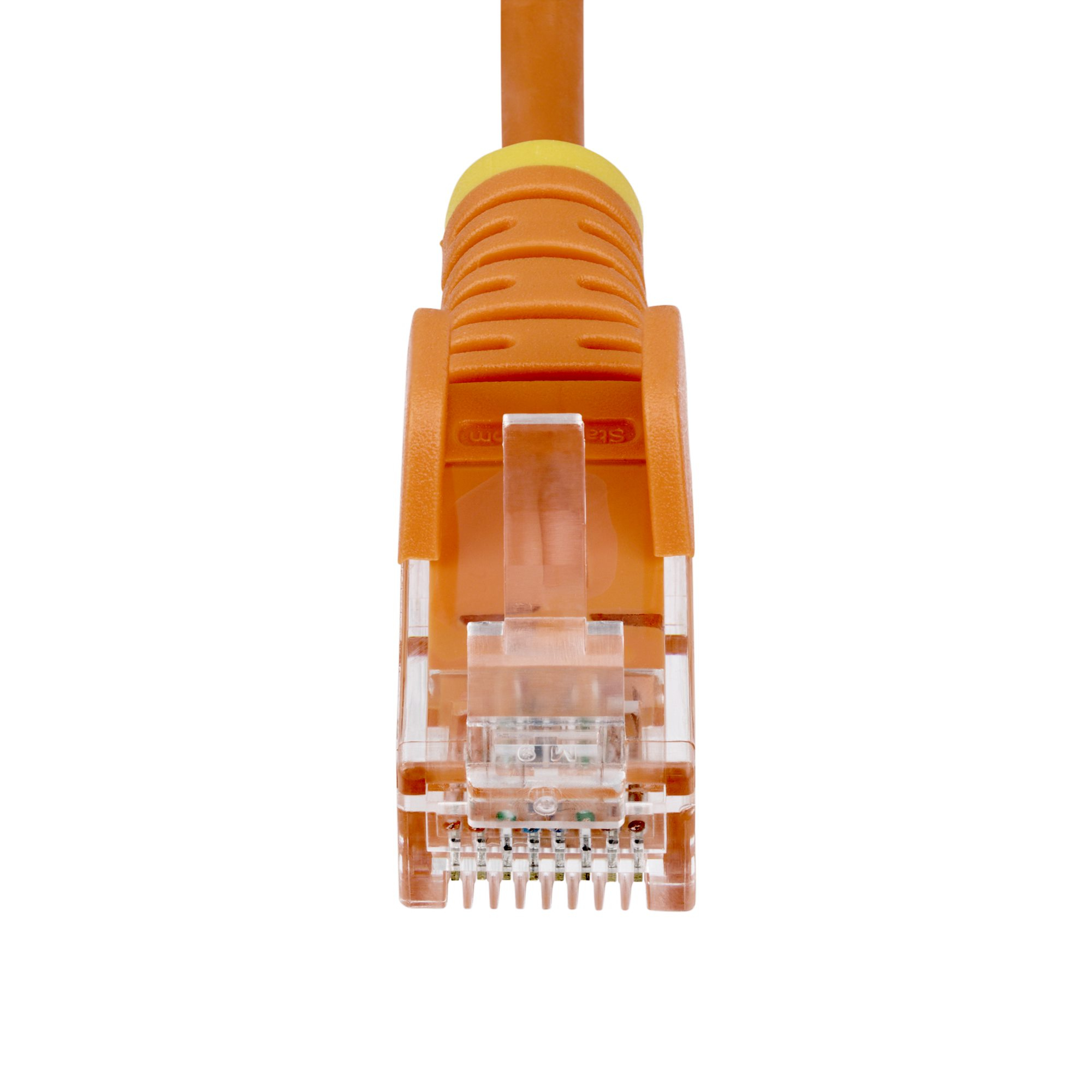 StarTech.com Orange Slim Cat6 Ethernet Cable - Kabel - Netzwerk