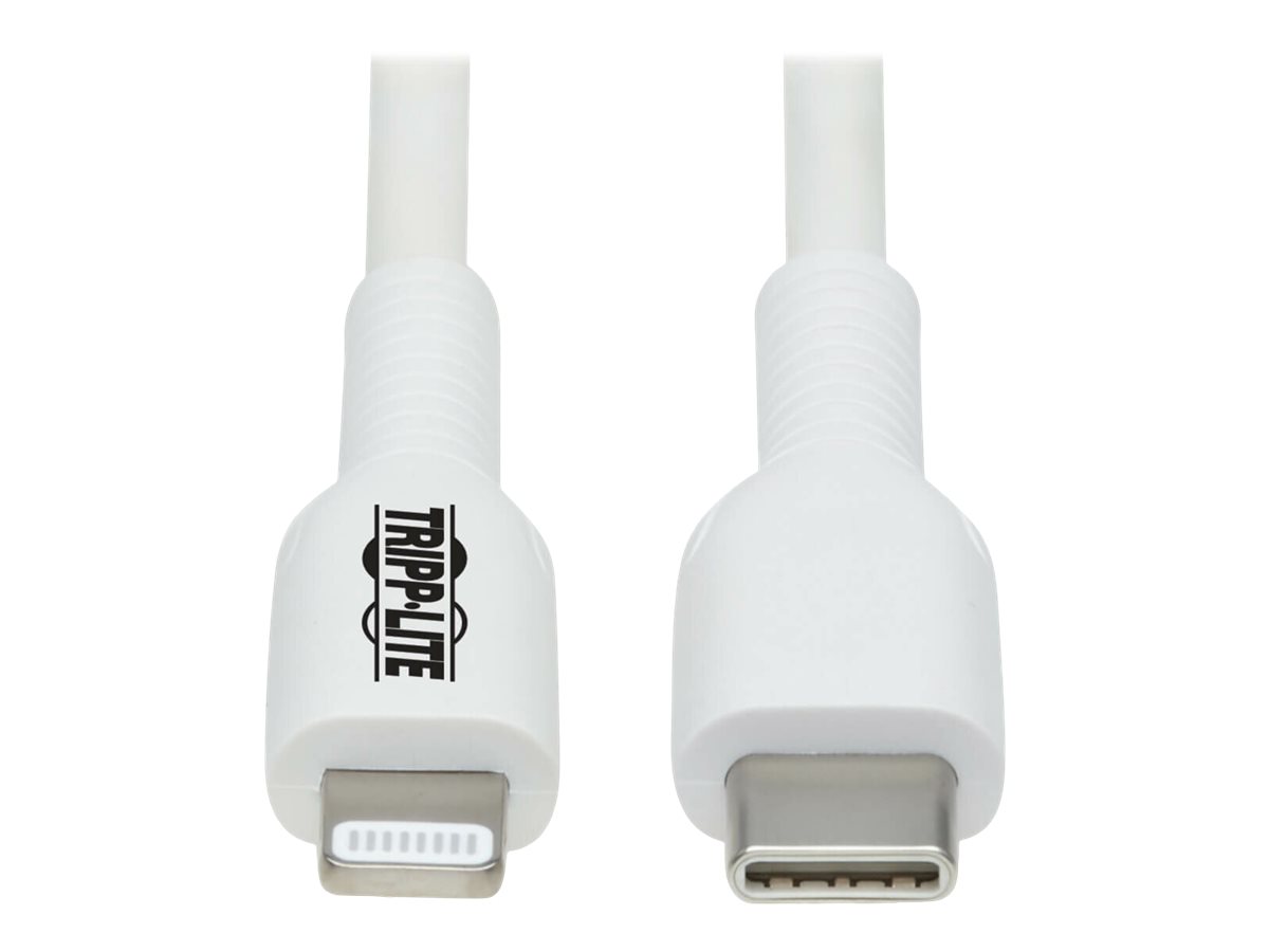 Eaton Tripp Lite Series Safe-IT USB-C to Lightning Sync/Charge Antibacterial Cable (M/M)