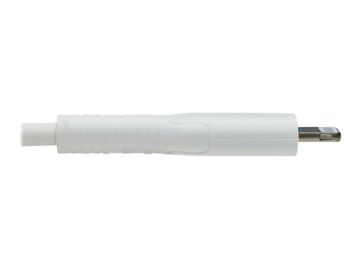 Tripp Lite M102AB-01M-WH cable de conector Lightning 1 m Blanco