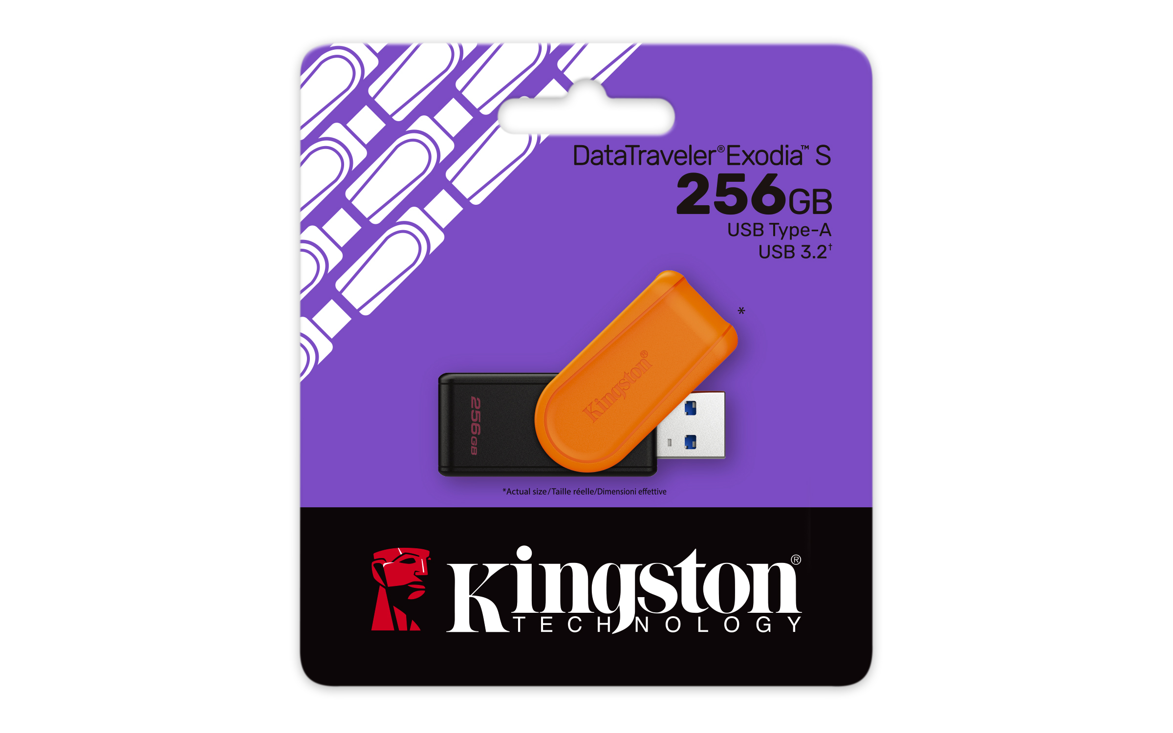 Kingston USB-Stick DataTraveler Exodia S USB 3.2 retail - Flash-Speicher - unsortiert