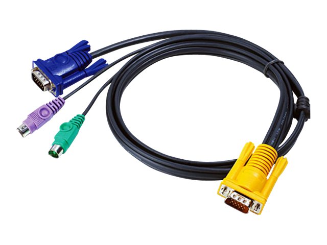 ATEN Cable KVM PS/2 con SPHD 3 en 1 de 3 m
