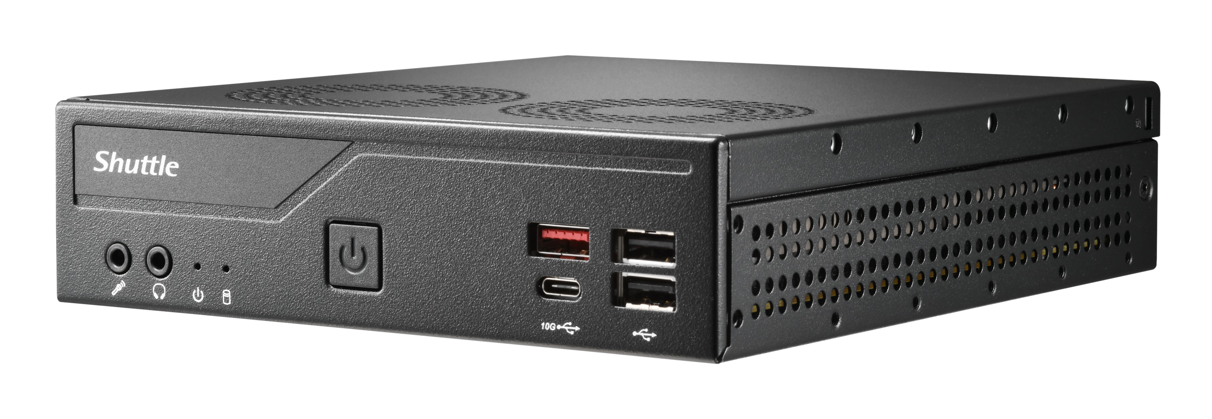 Shuttle DH810S barebone per PC/stazione di lavoro 1.35L sized PC Nero Intel H810 LGA 1851 (Socket V1)