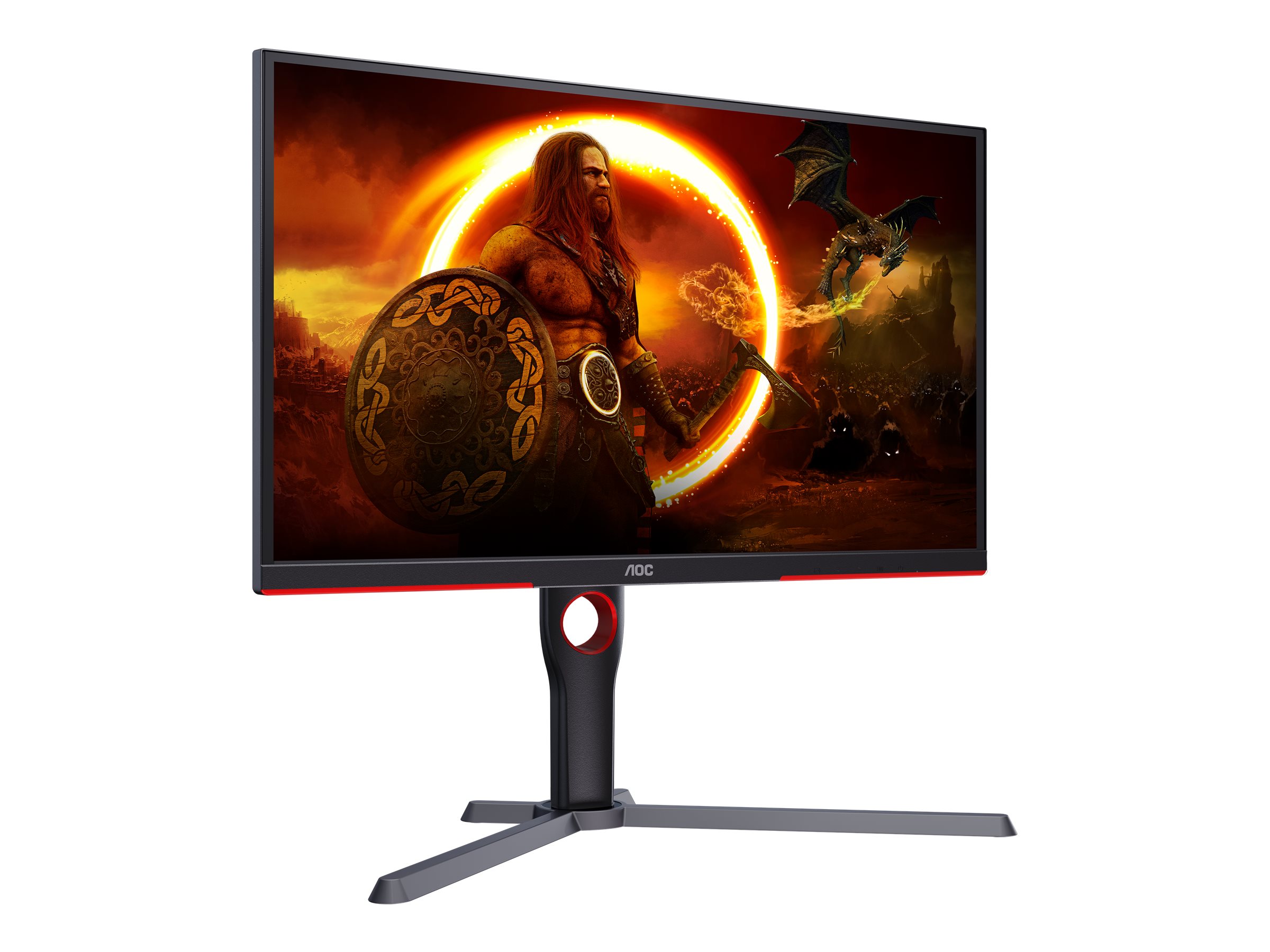 AOC G3 25G3ZM/BK computer monitor 62.2 cm (24.5) 1920 x 1080 pixels Full HD Black, Red