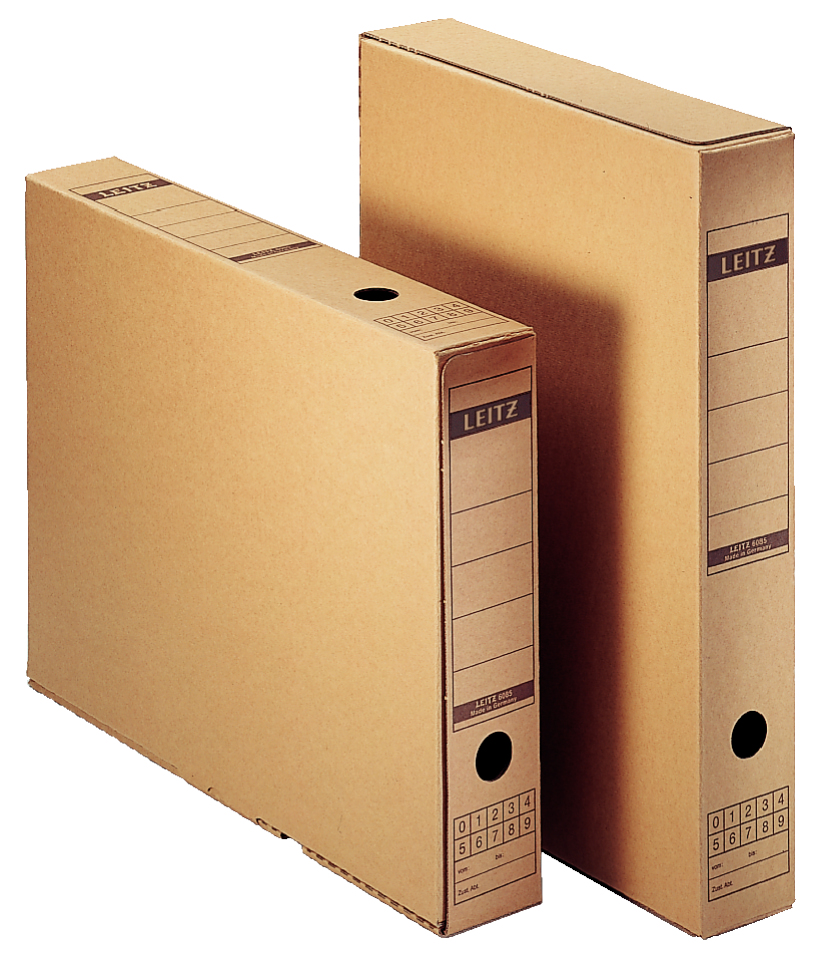 Leitz 60840000 Bote  archives Carton Noir