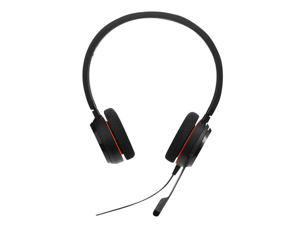 Jabra Evolve 20 USB-C MS Stereo Casque Avec fil Arceau Bureau/Centre dappels USB Type-C Noir