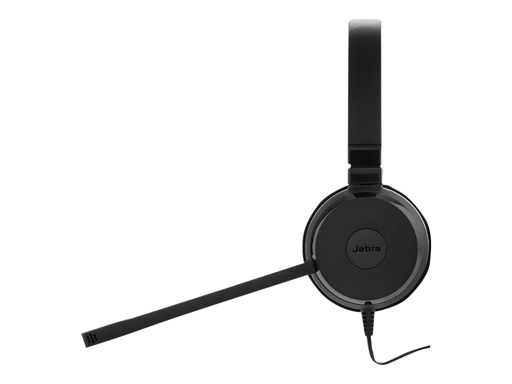 Jabra Evolve 20 USB-C MS Stereo Auricolare Cablato A Padiglione Ufficio USB tipo-C Nero