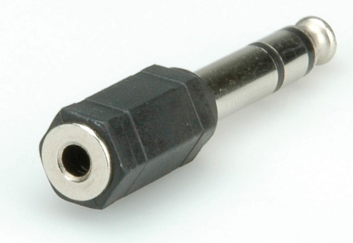 ROLINE Adaptateur Stro 6.35 mm M - 3.5 mm F
