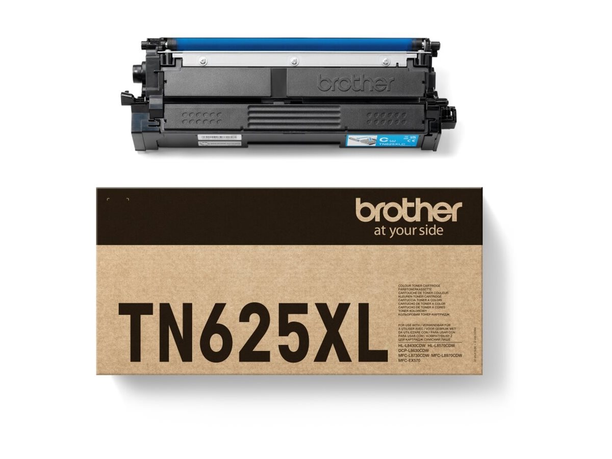 Brother TN-625XLC cartucho de t�ner 1 pieza(s) Original Cian